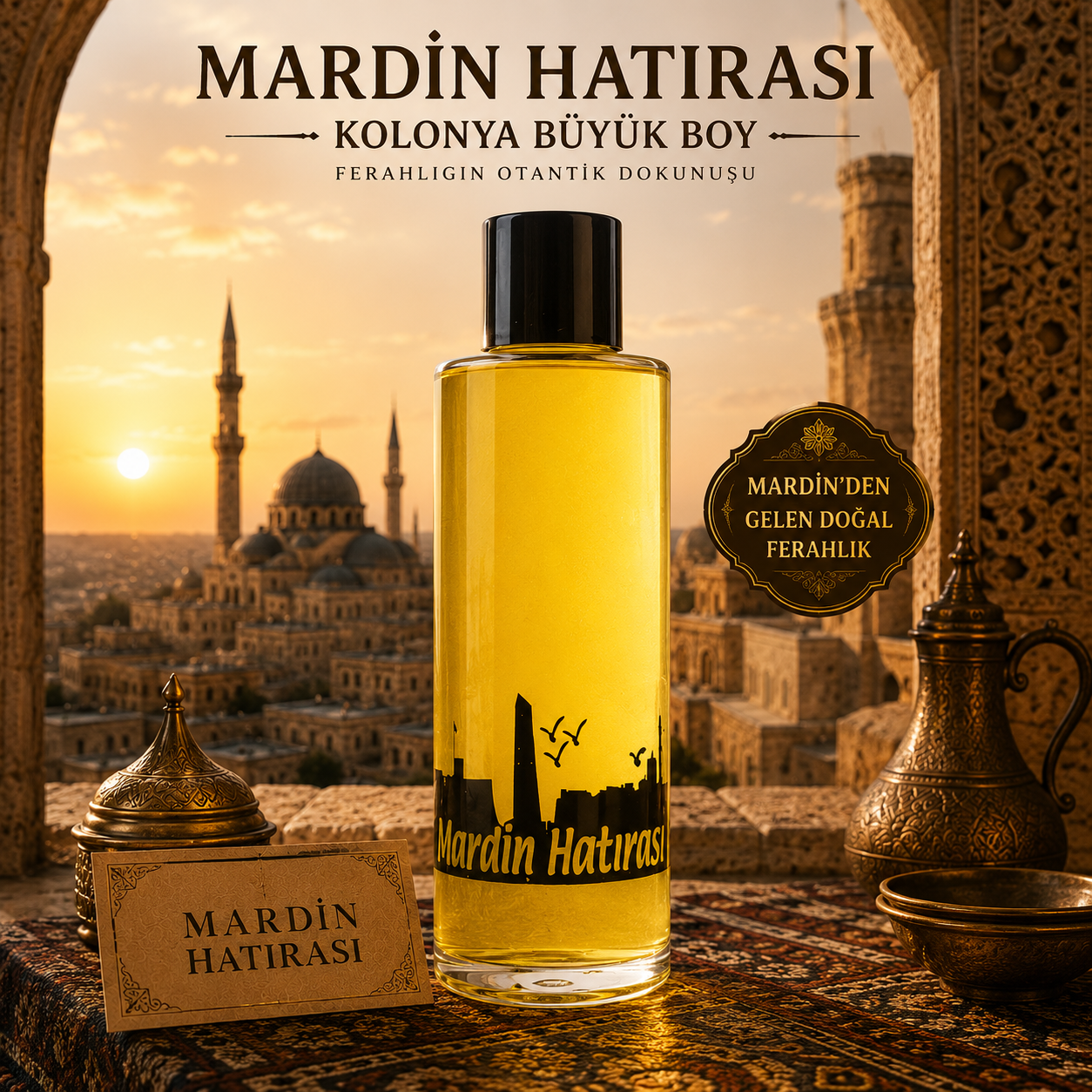Mardin Hatırası Kolonya 500 Ml