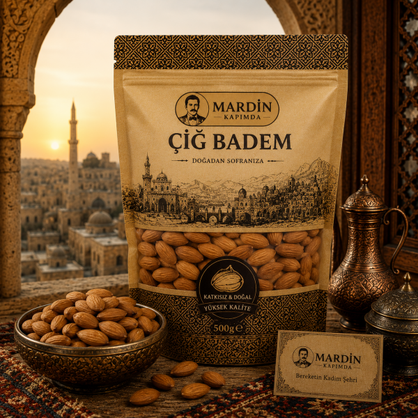 Çiğ Badem 500 Gr