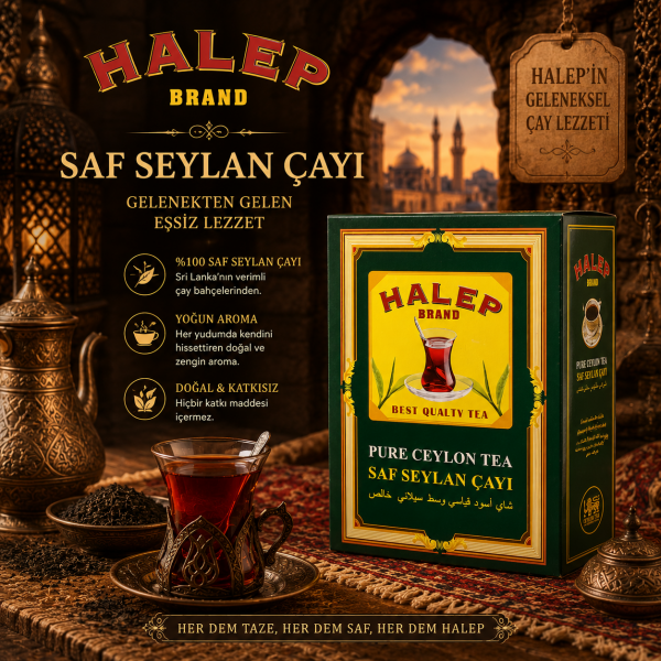 Halep Çay 900 Gr