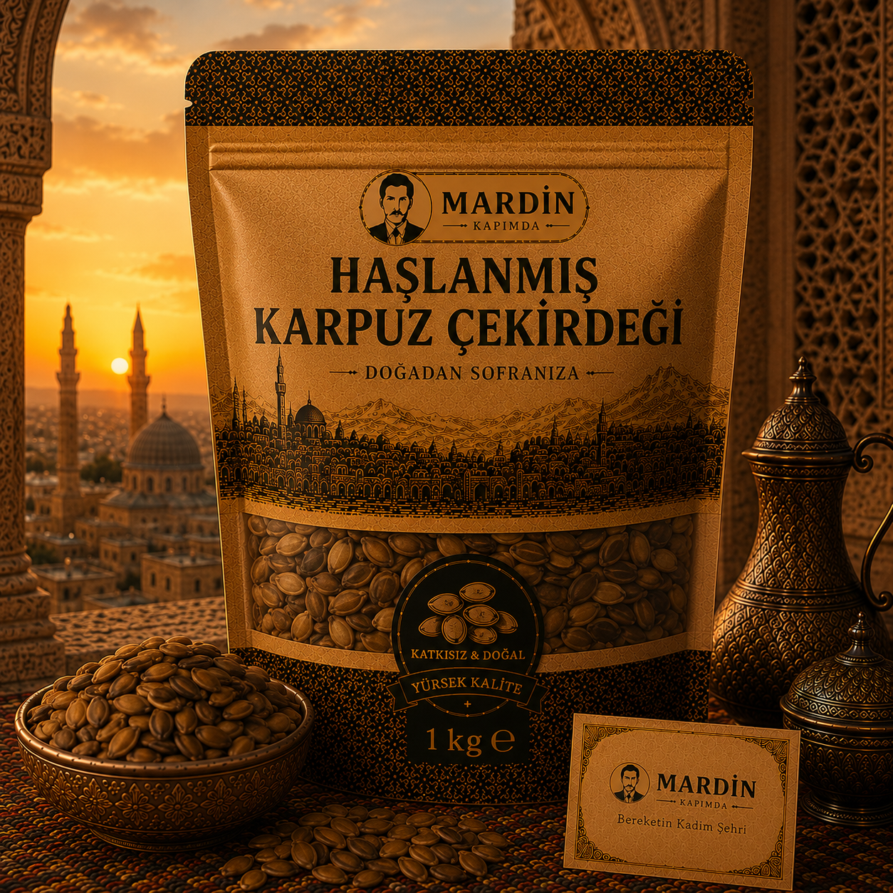 Haşlanmış Karpuz Çekirdeği 1000 Gr