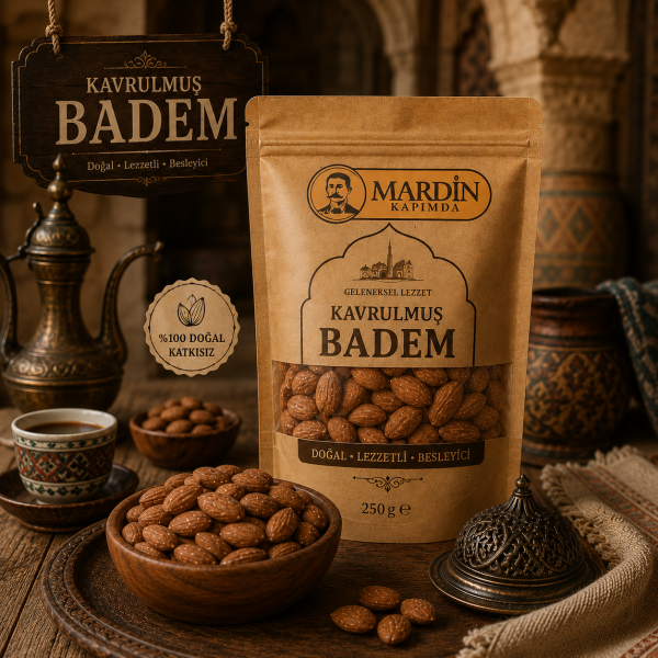 Kavrulmuş Badem 500 Gr