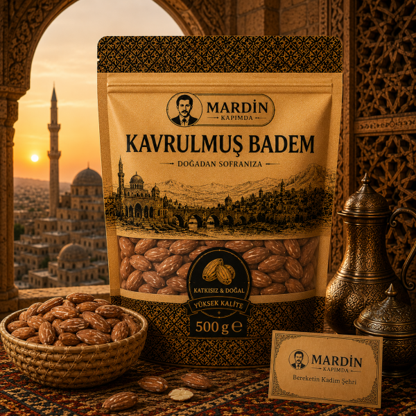 Kavrulmuş Badem 500 Gr