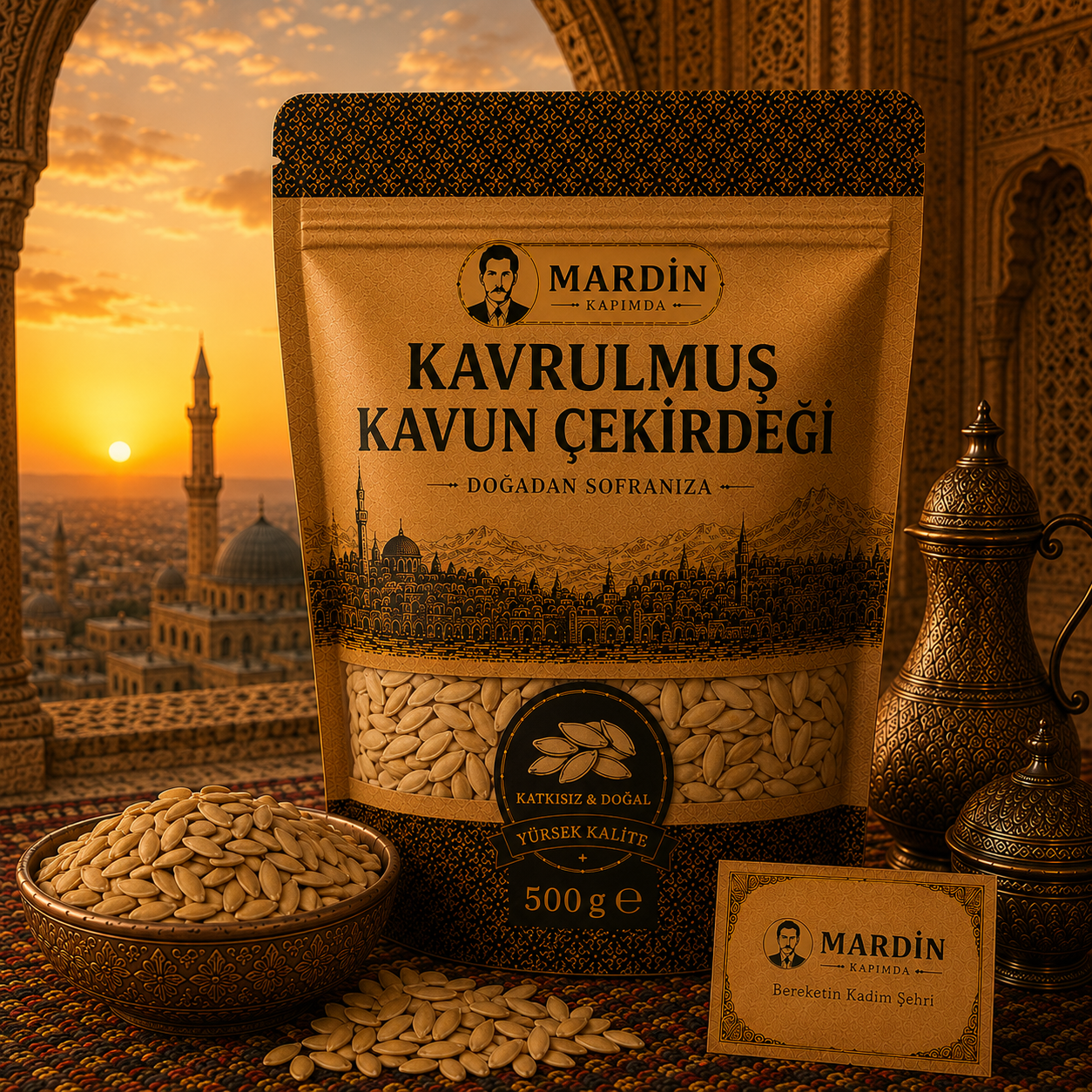 Kavrulmuş Kavun Çekirdeği 500 GR