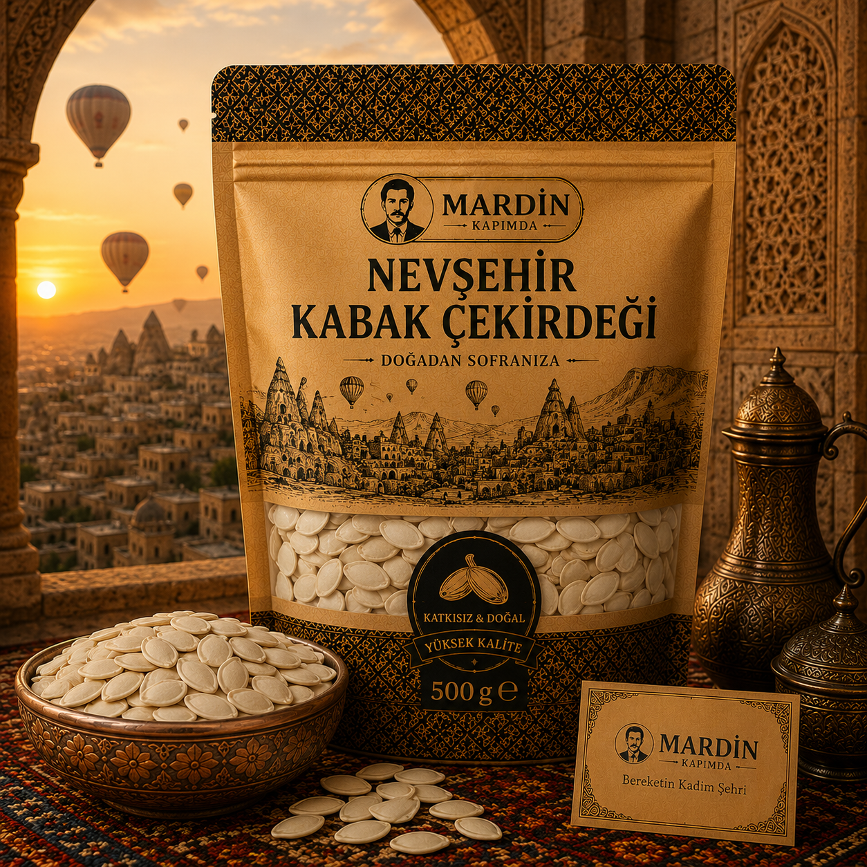 Nevşehir Kabak Çekirdeği 500 Gr