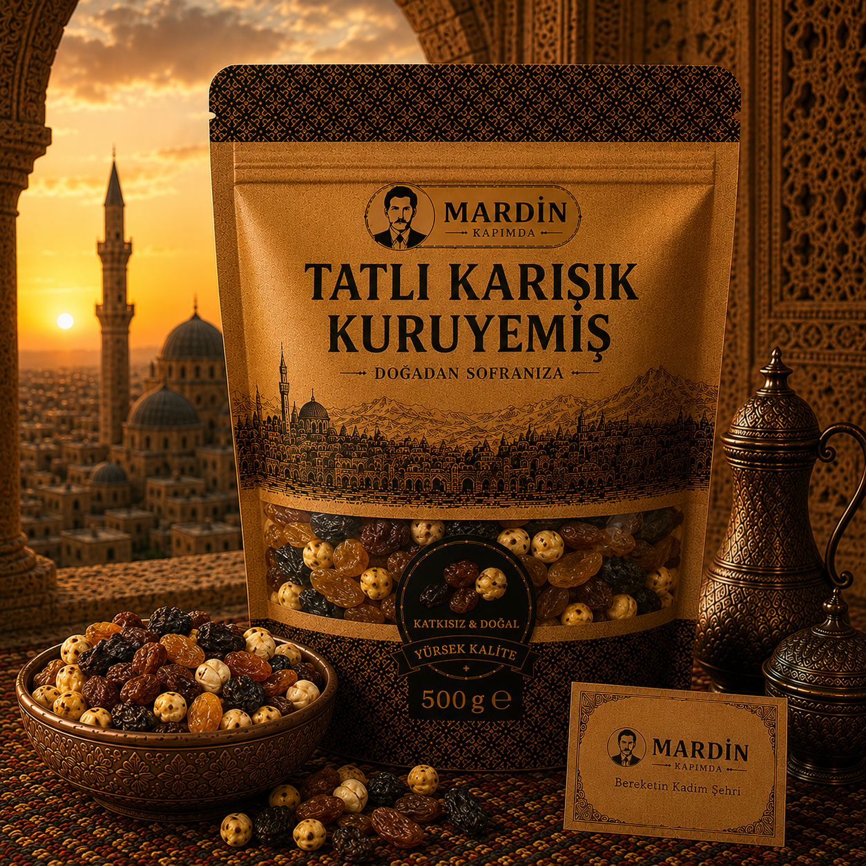 Tatlı Karışık Kuruyemiş 500 Gr