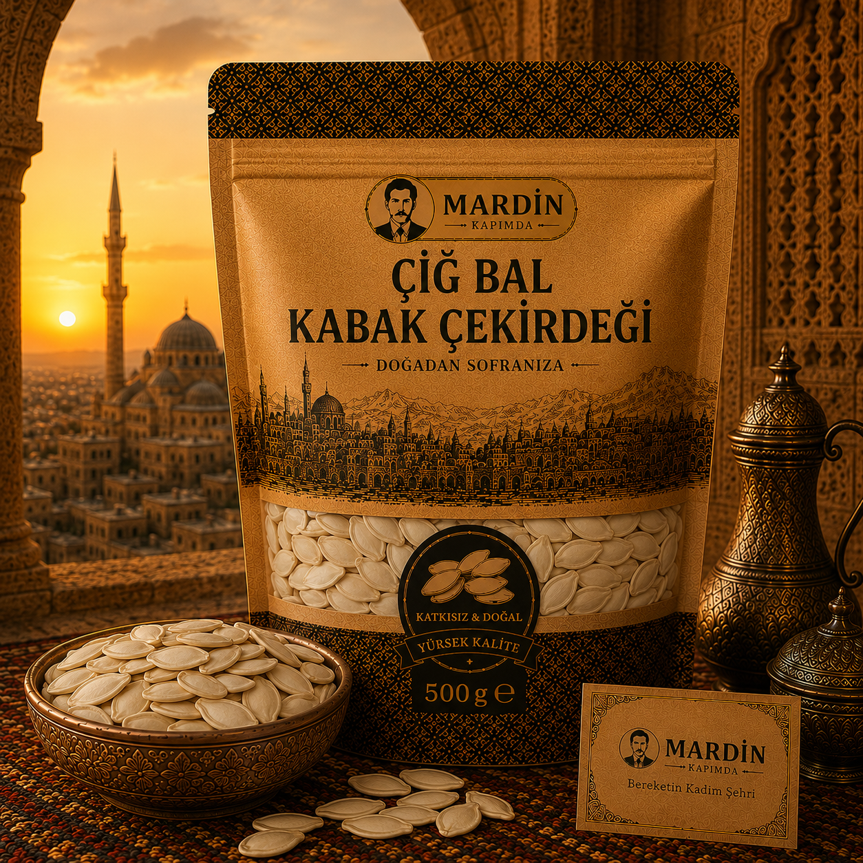 Çiğ Bal Kabak Çekirdeği 500 Gr