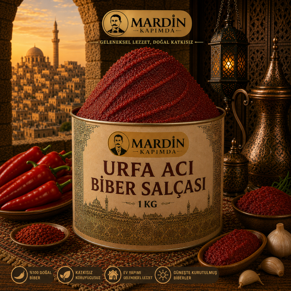 Urfa Acı Biber Salçası 1 Kg