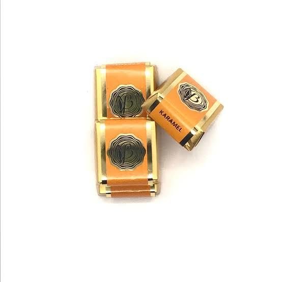 Bolçi Karamel Dolgulu Kare Çikolata 250 Gr