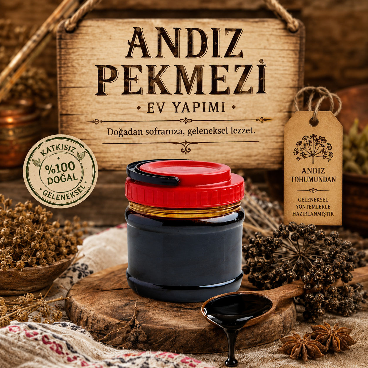 Andız Pekmez 500 Gr