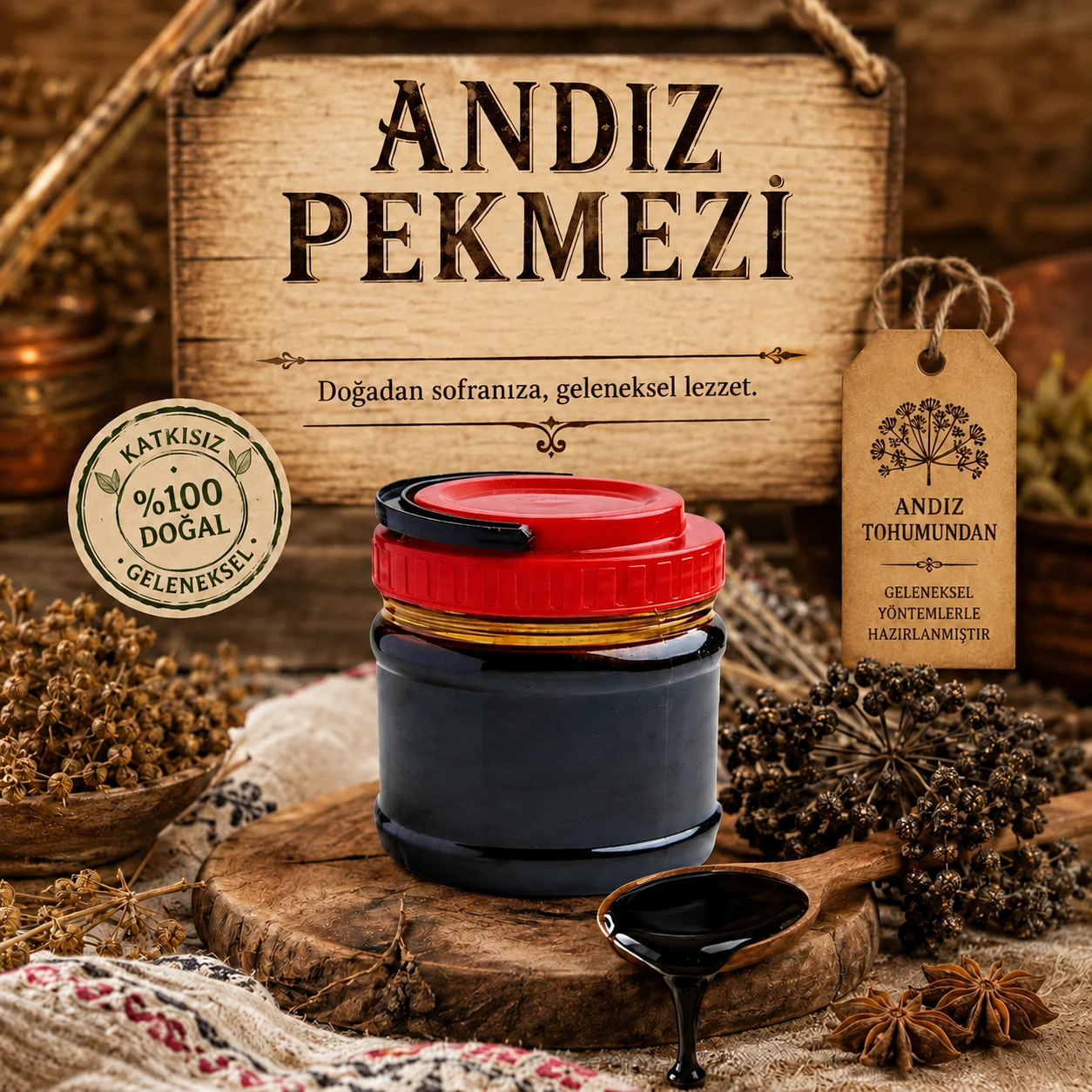Andız Pekmez 500 Gr