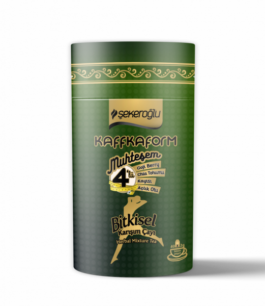 Kaffka form Muhteşem Dörtlü Bitkisel Karışım Çayı 40'lı