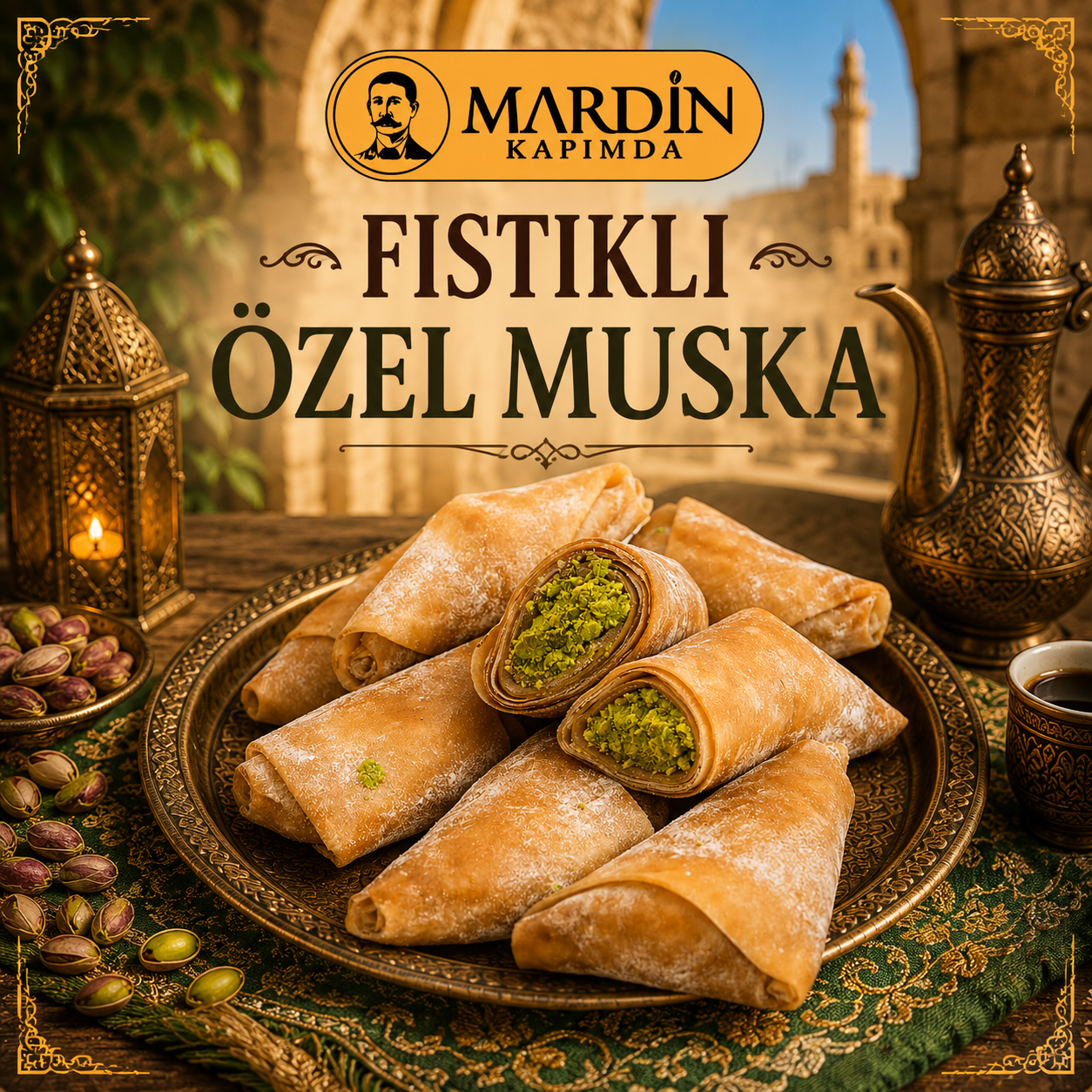 FISTIKLI ÖZEL MUSKA 500Gr