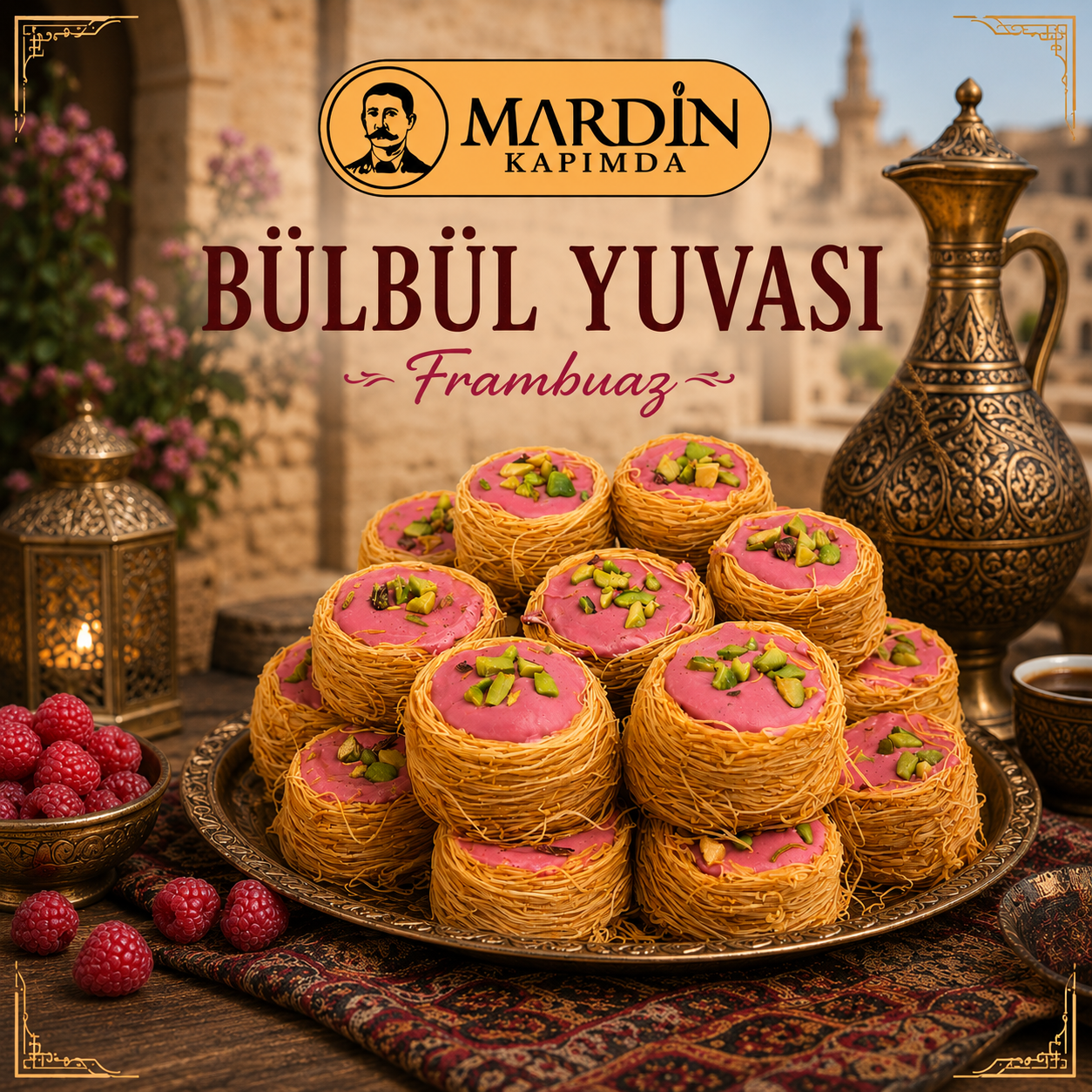 BÜLBÜL YUVASI FRAMBUAZ 500 Gr