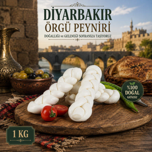 DiYARBAKIR ÖRGÜ PEYNİRİ 1KG