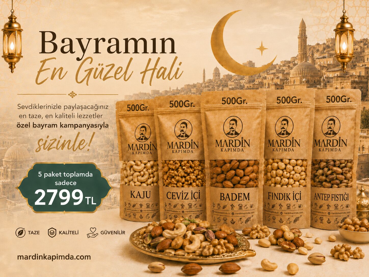 BAYRAM KURUYEMİŞ 5'Lİ  PAKETİ