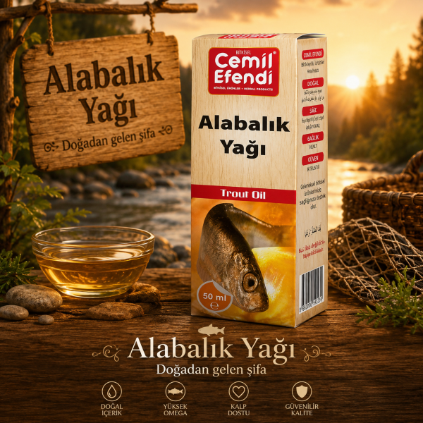 Alabalık Yağı 50 ML