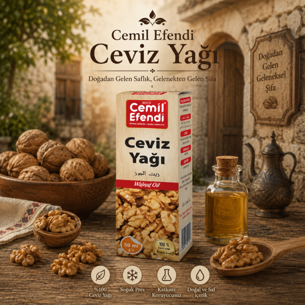Ceviz Yağı 50 ML