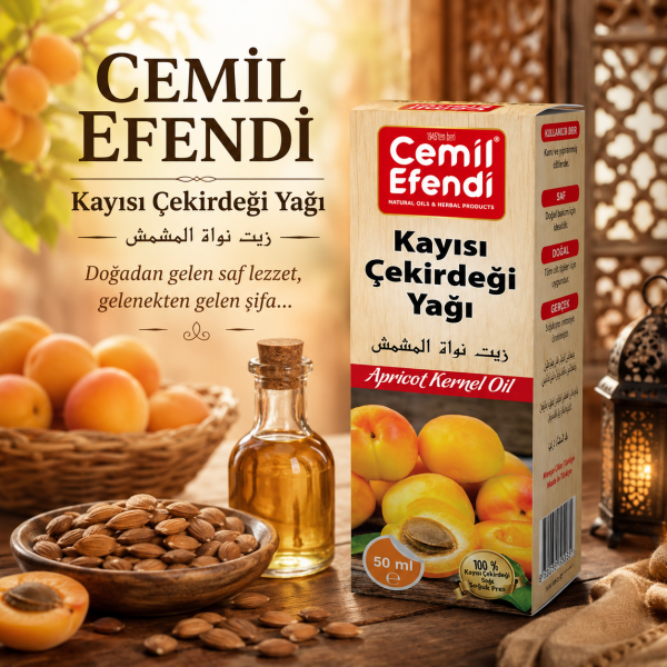 Kayısı Çekirdeği Yağı 50 ML