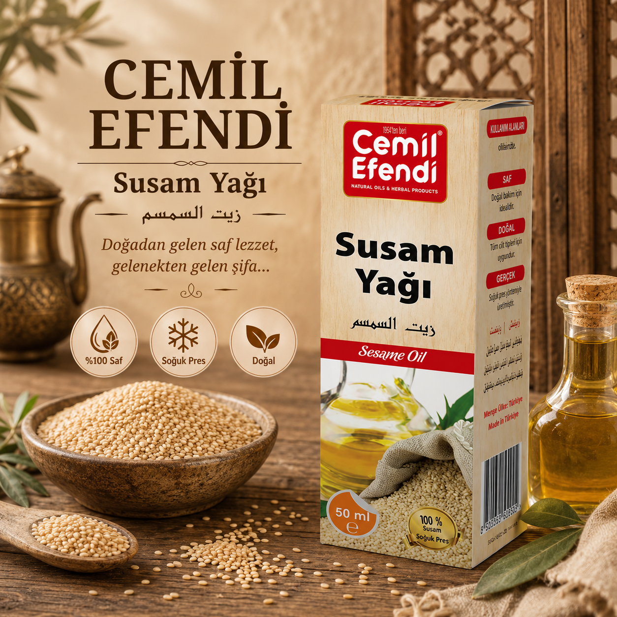 Susam Yağı 50 ML