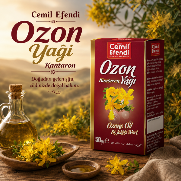 Ozonlanmış Kantaron Yağı 50 ml