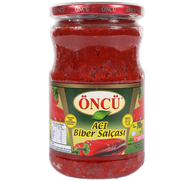 ÖNCÜ ACI BİBER SALÇASI 700GR